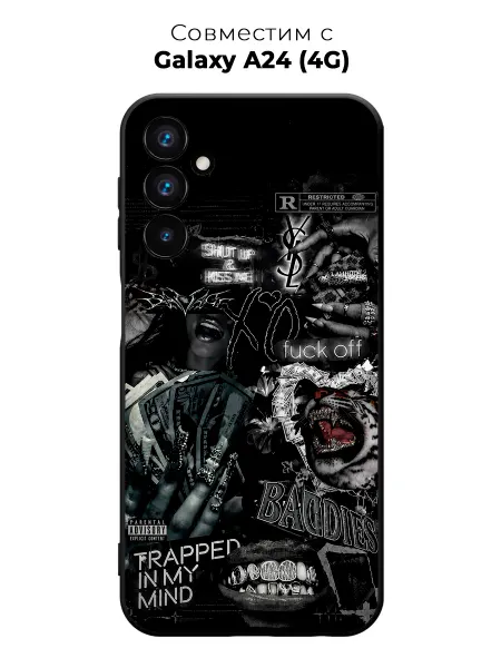 Vip Case Чехол на Samsung Galaxy A24 (4G) Y2K Baddies