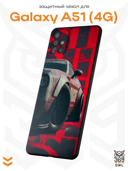 OWL369 Чехол на Samsung A51 4G с принтом JDM