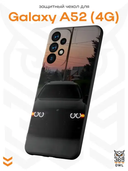 OWL369 Чехол на Samsung A52 4G с принтом BMW