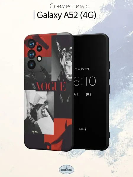 Hudson Store Чехол на Samsung A52 4G с принтом Vogue