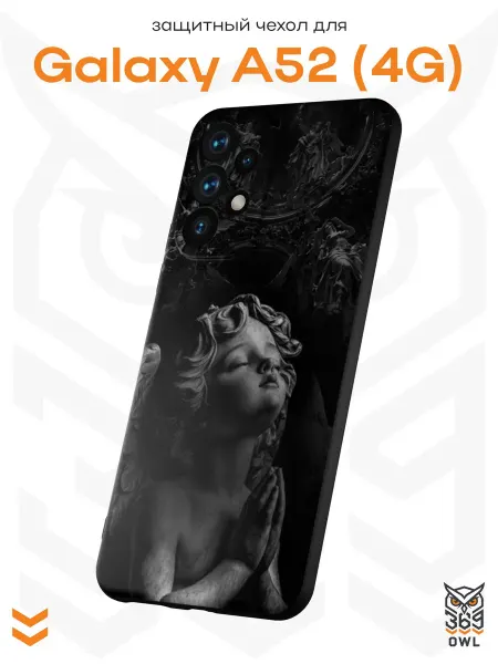OWL369 Чехол на Samsung A52 4G с принтом Ангел