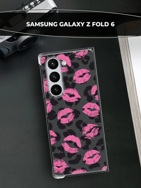Samsung Чехол на Galaxy Z Fold 6 с поцелуями