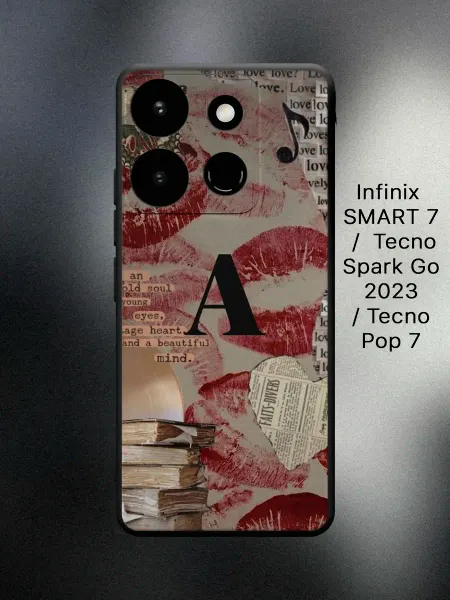 ABX-case Чехол на Infinix SMART 7 с буквой а