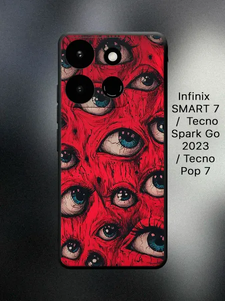 ABX-case Чехол на Infinix SMART 7 глаза