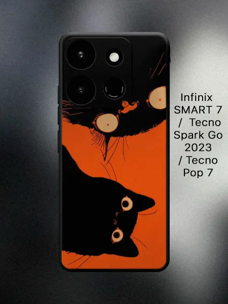 ABX-case Чехол на Infinix SMART 7 котик
