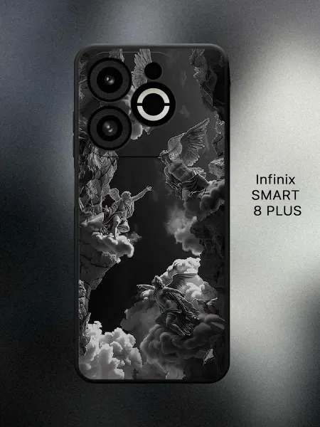 ABX-case Чехол на Infinix SMART 8 PLUS ангелы