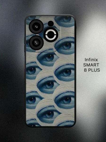 ABX-case Чехол на Infinix SMART 8 PLUS глаза