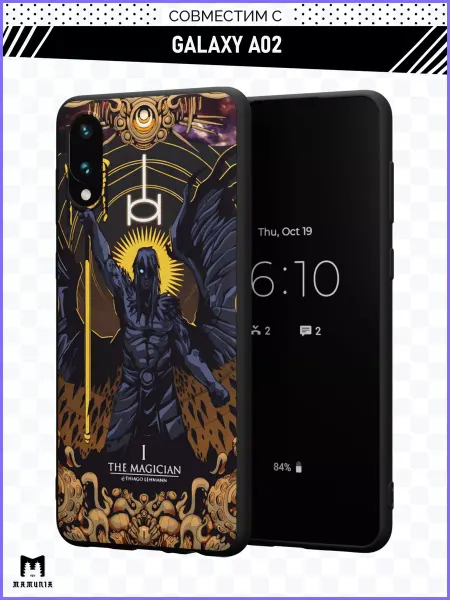 Mamunia Чехол на Samsung A02 с принтом рисунком