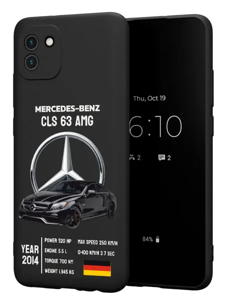 YG case Чехол на Samsung A03 с принтом Mercedes