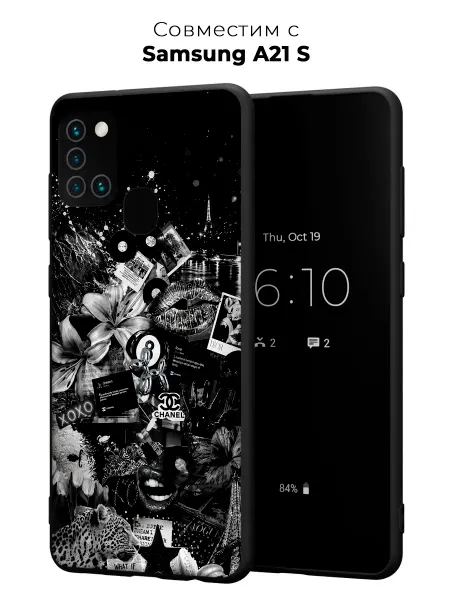 Vip Case Чехол на Samsung Galaxy A21S Y2K Chanel