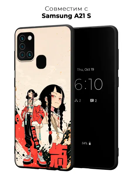 Vip Case Чехол на Samsung Galaxy A21S Y2K Аниме Арт