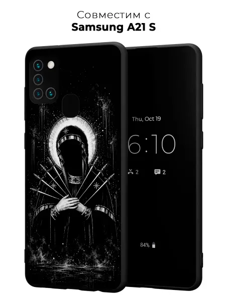 Vip Case Чехол на Samsung Galaxy A21S Готическая икона