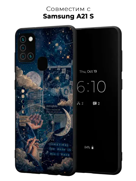 Vip Case Чехол на Samsung Galaxy A21S Карта небесных снов