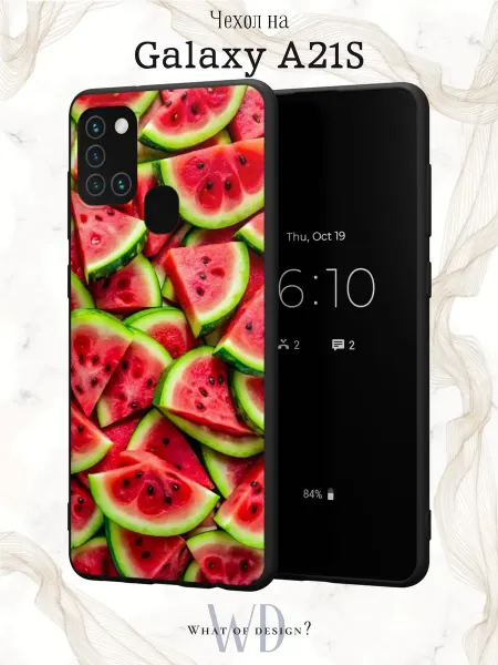 What of Design? Чехол на Samsung A21S с летним принтом