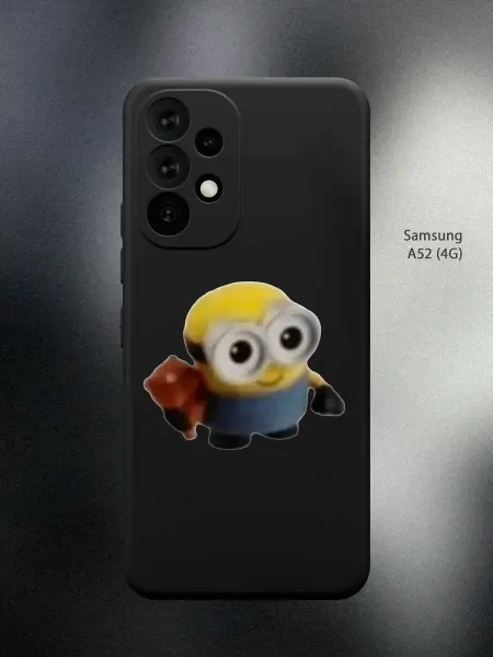 ABX-case Чехол на Samsung A52 с миньонами