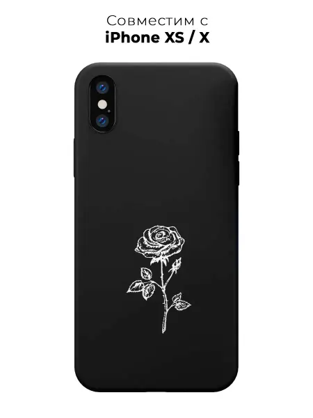 ABX-case Чехол на Apple iPhone X и XS Роза