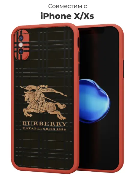ABX-case Чехол-бампер на iPhone X XS Burberry