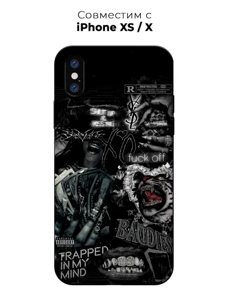 Vip Case Чехол на Apple iPhone X Xs Y2K Baddies