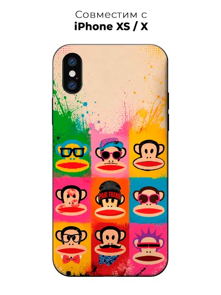 Vip Case Чехол на Apple iPhone X Xs Y2K Обезьяна