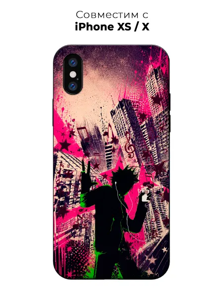 Vip Case Чехол на Apple iPhone X Xs Y2K Стритарт