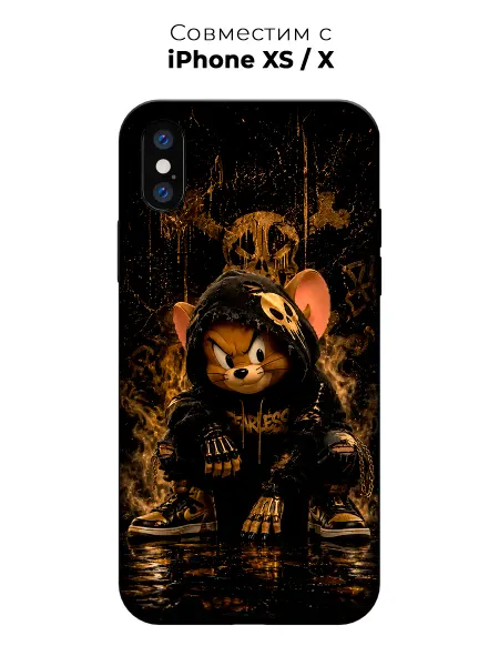 Vip Case Чехол на Apple iPhone X Xs Дерзкий Джерри