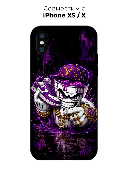 Vip Case Чехол на Apple iPhone X Xs Король Дрипа