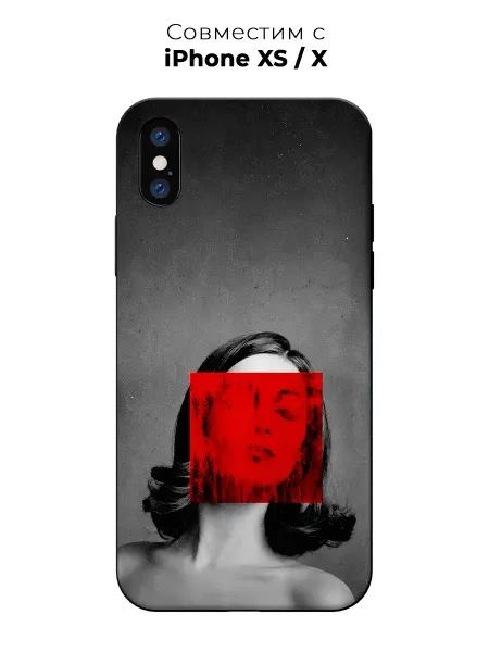 Vip Case Чехол на Apple iPhone X Xs Красная маска