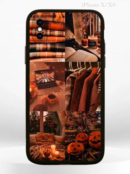 MNN Чехол на Apple iPhone X, iPhone XS с принтом осенний