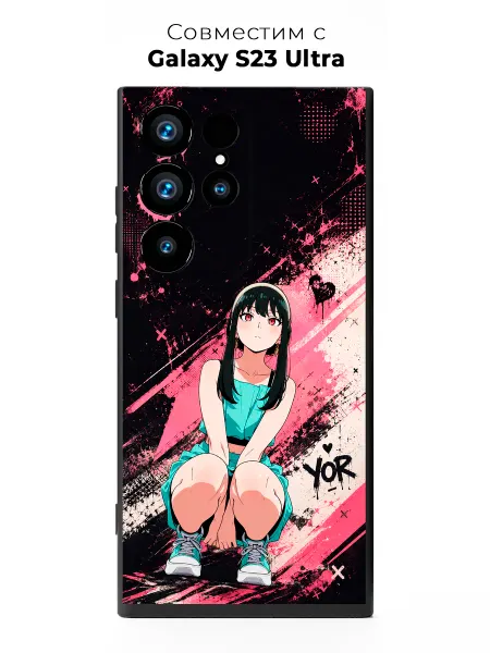 Vip Case Чехол на Samsung Galaxy S23 Ultra Yor Forger