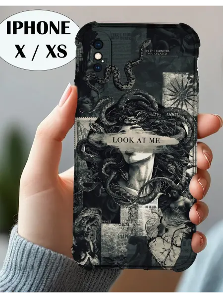 Чехол на iPhone X XS с принтом стиль