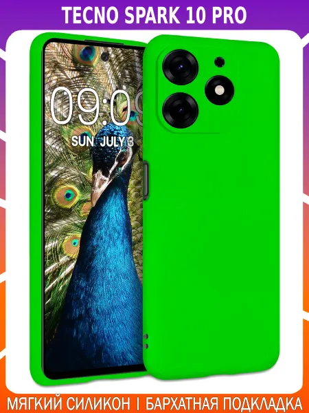 Bricase Мягкий Soft Touch чехол для TECNO SPARK 10 PRO