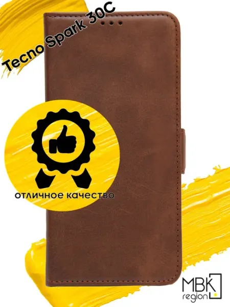 WUW Чехол книжка Tecno Spark 30C текно спарк 30ц