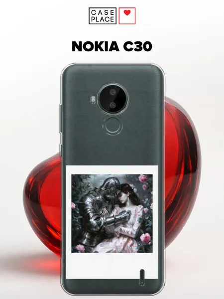 Case Place Чехол на Nokia C30 необычный