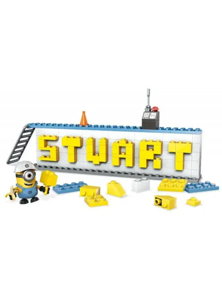 Mega Bloks Конструктор Minions Табличка для имени Миньона