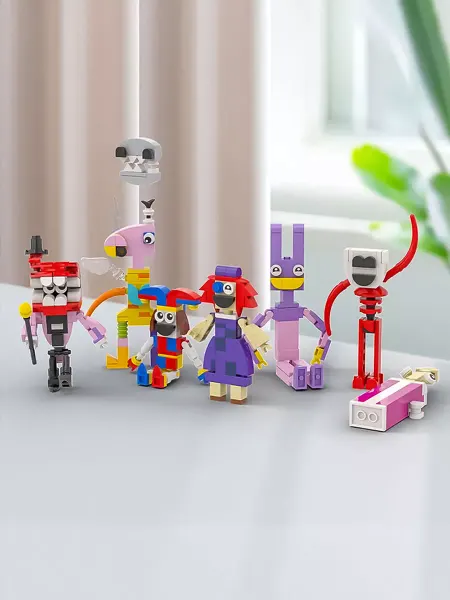 Pixel Crew Конструктор Цифровой цирк 8 персонажей