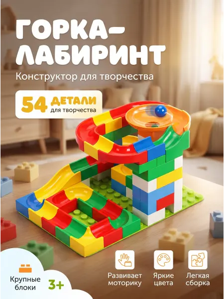 KupiToy Детский конструктор горка