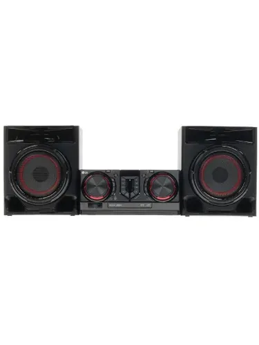 Аудиосистема LG X-Boom CJ44, 2.0, 480 Вт, FM радио, разъем для микрофона, караоке, USB, Bluetooth, черный