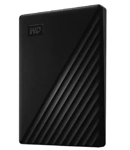 Western Digital 1 ТБ Внешний жесткий диск My Passport, Пластик, черный