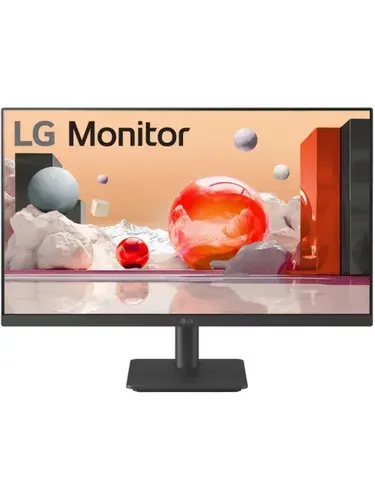 LG 24.5" Монитор 25MS500-B (25MS500-B.ARUZ), IPS, 1920x1080 Full HD, 100 Гц, черный
