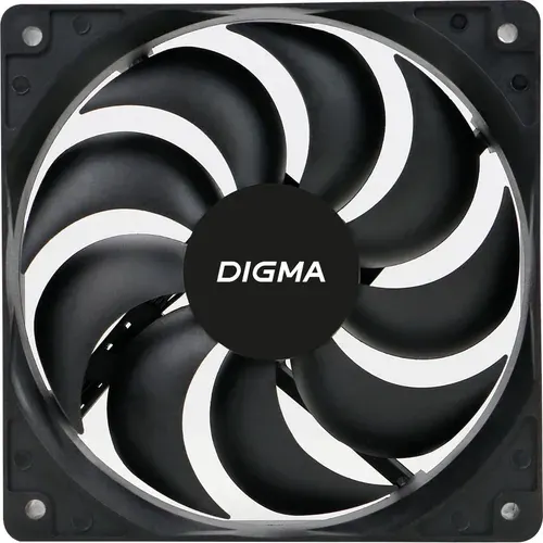 Корпусный вентилятор DIGMA DFAN - 120 - 9 1200RPM 120 x120 x 25 мм, 1 шт