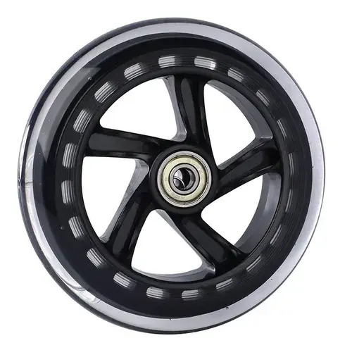Колесо для самоката Comiron 125*30*24 PU Abec-7 Black/Black
