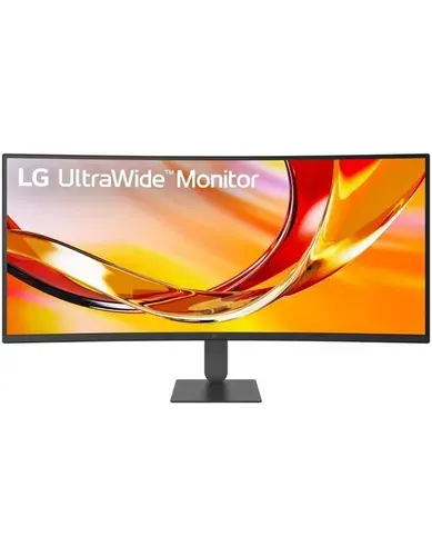 LG 34" Монитор UltraWide 34U620B-B 34U620B-B (34U620B-B), VA, 3440x1440 Ultra WQHD, 144 Гц, Изогнутый экран, черный
