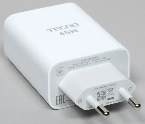 Зарядное устройство TECNO U450TEA 45W
