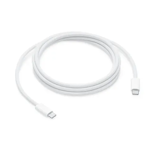 Кабель для зарядки и передачи данных Apple A2794, USB C- USB-C, 2 м, белый,