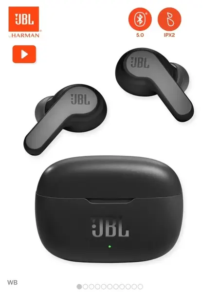 Наушники True Wireless JBL 200TWS Black
