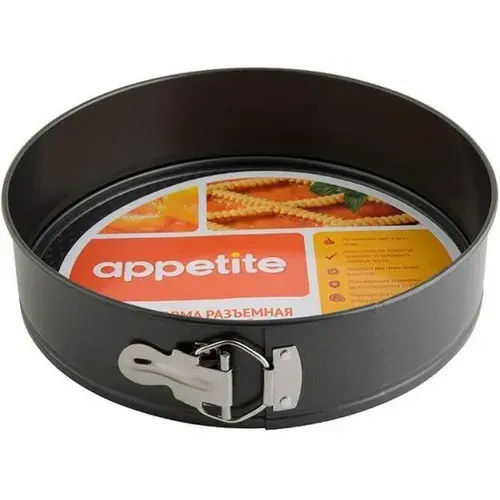 Форма для выпечки Appetite, круглая, 24х7см, разъем (SL4004)