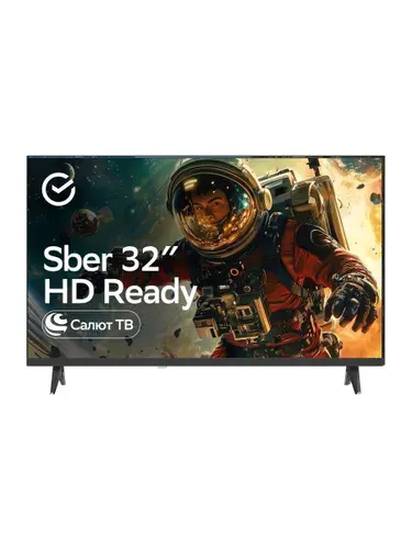 SBER Телевизор SDX-32H3113 32" HD, черный