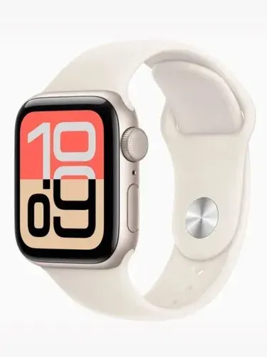 Умные часы Apple Watch SE3 GPS 40mm Starlight Aluminium Case with Starlight Sport Band - M/L