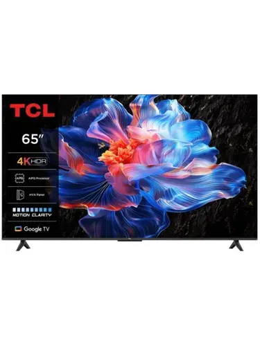 TCL Телевизор 65P6K, Смарт ТВ, Технология подсветки Direct LED, Dolby Audio, HDR10, Голосовой помощник Google, Частота обновления 60 Гц, Диагональ 65" 4K UHD, черный