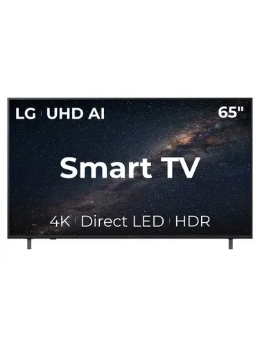 LG Телевизор 65" 4K UHD, черный